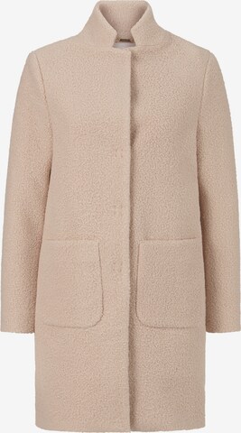 Rich & Royal Between-Seasons Coat in Beige: front