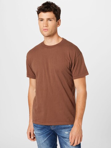 Abercrombie & Fitch Koszulka w kolorze brązowy: przód