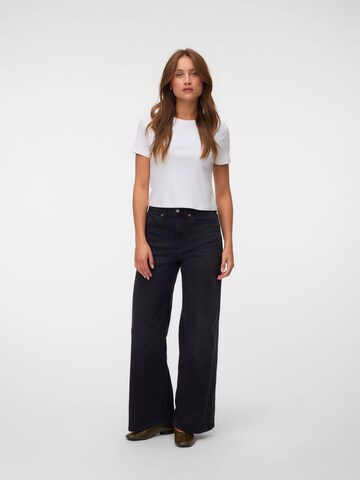 Wide leg Jeans 'VMOlivia' de la VERO MODA pe negru