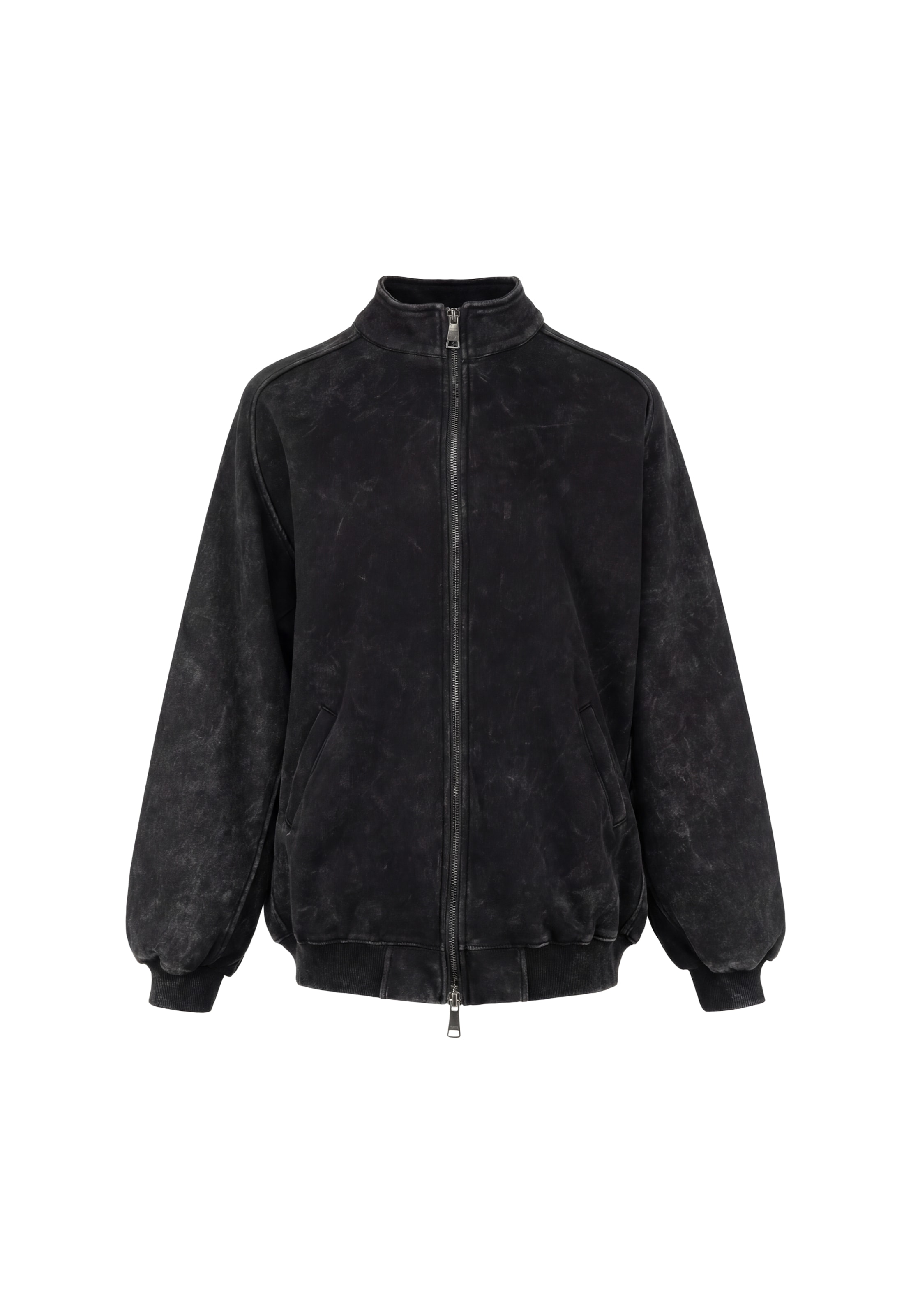 Veste de survêtement myMo ROCKS en noir : devant