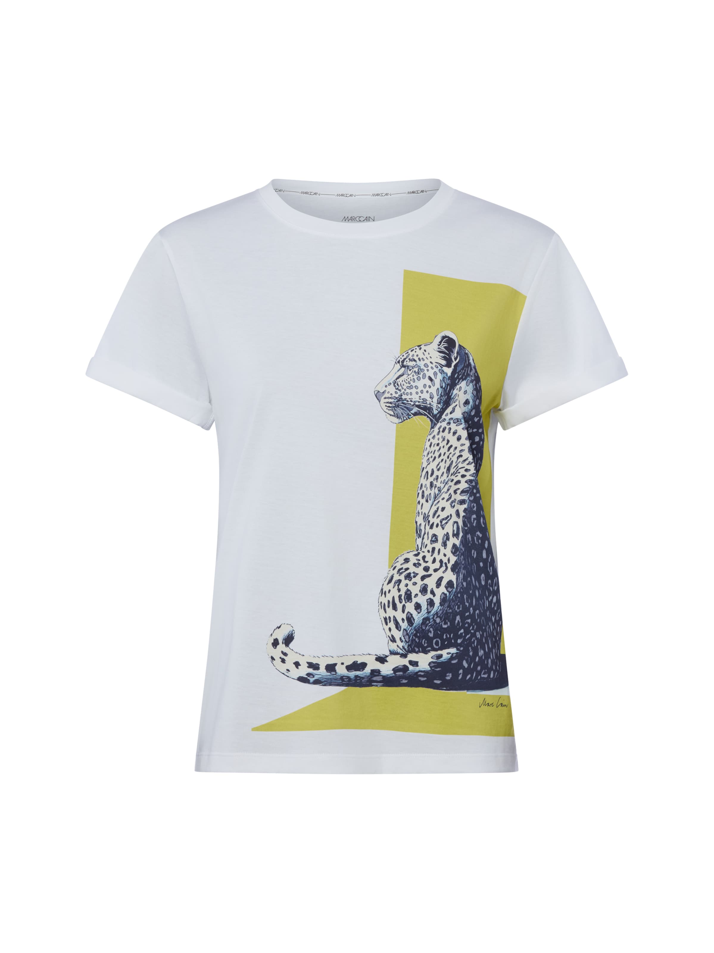 Marc Cain T-Shirt in Weiß: Vorderseite