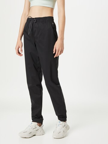 Regular Pantaloni sport de la ADIDAS GOLF pe negru: față