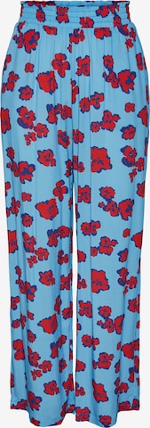 Y.A.S Wide leg Broek 'Nellie' in Blauw: voorkant