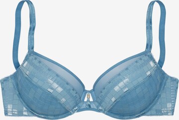 NUANCE Bra in Blue: front