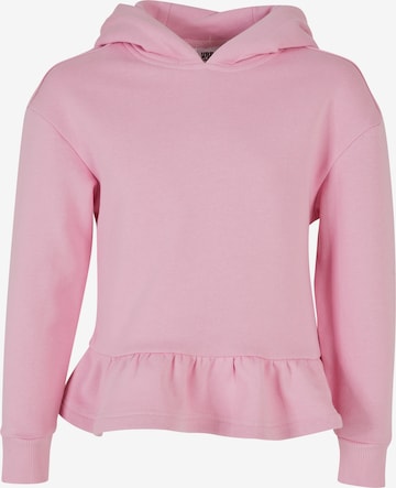 Urban Classics Sweatshirt in Pink: front