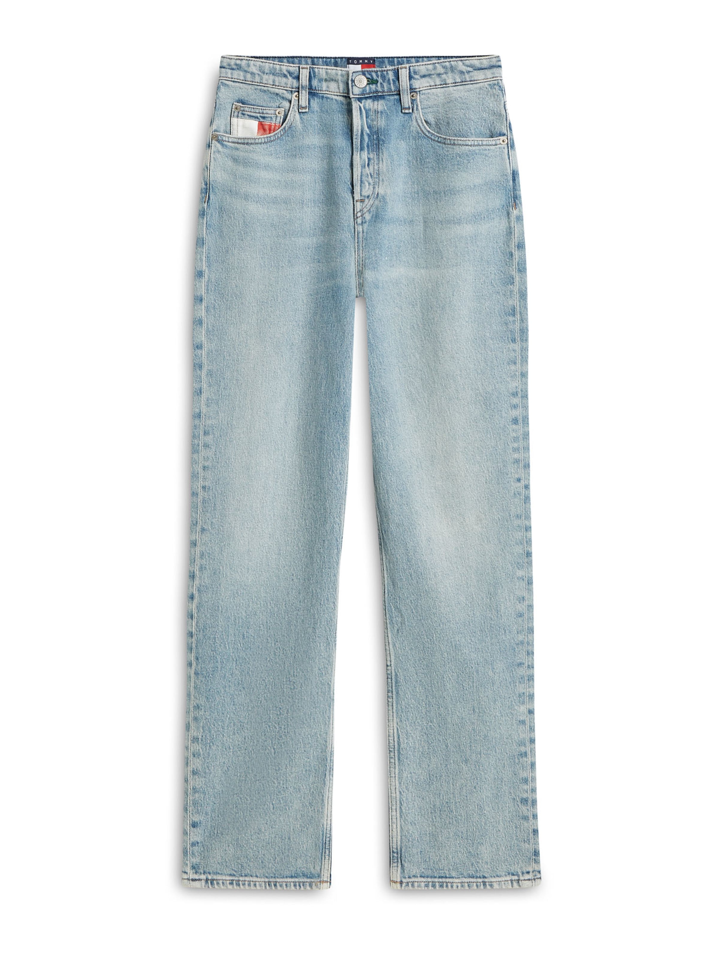 Tommy Jeans - regular Vaquero 'LAYLA' en azul: frente