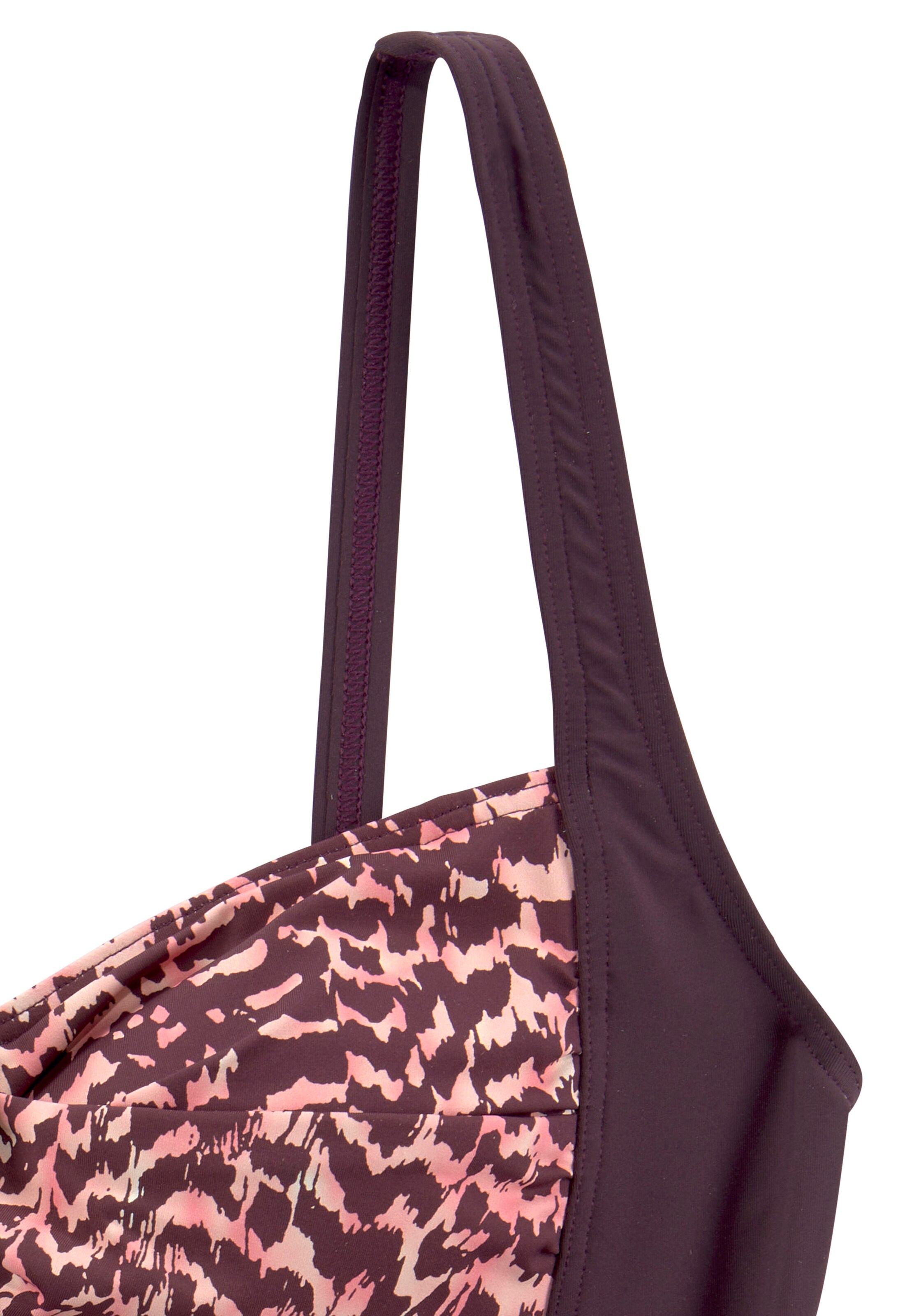 LASCANA T-shirt Badedragt i blandingsfarvet