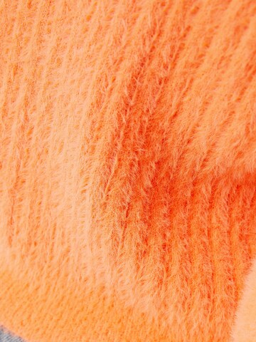 Bershka Knit cardigan in Orange