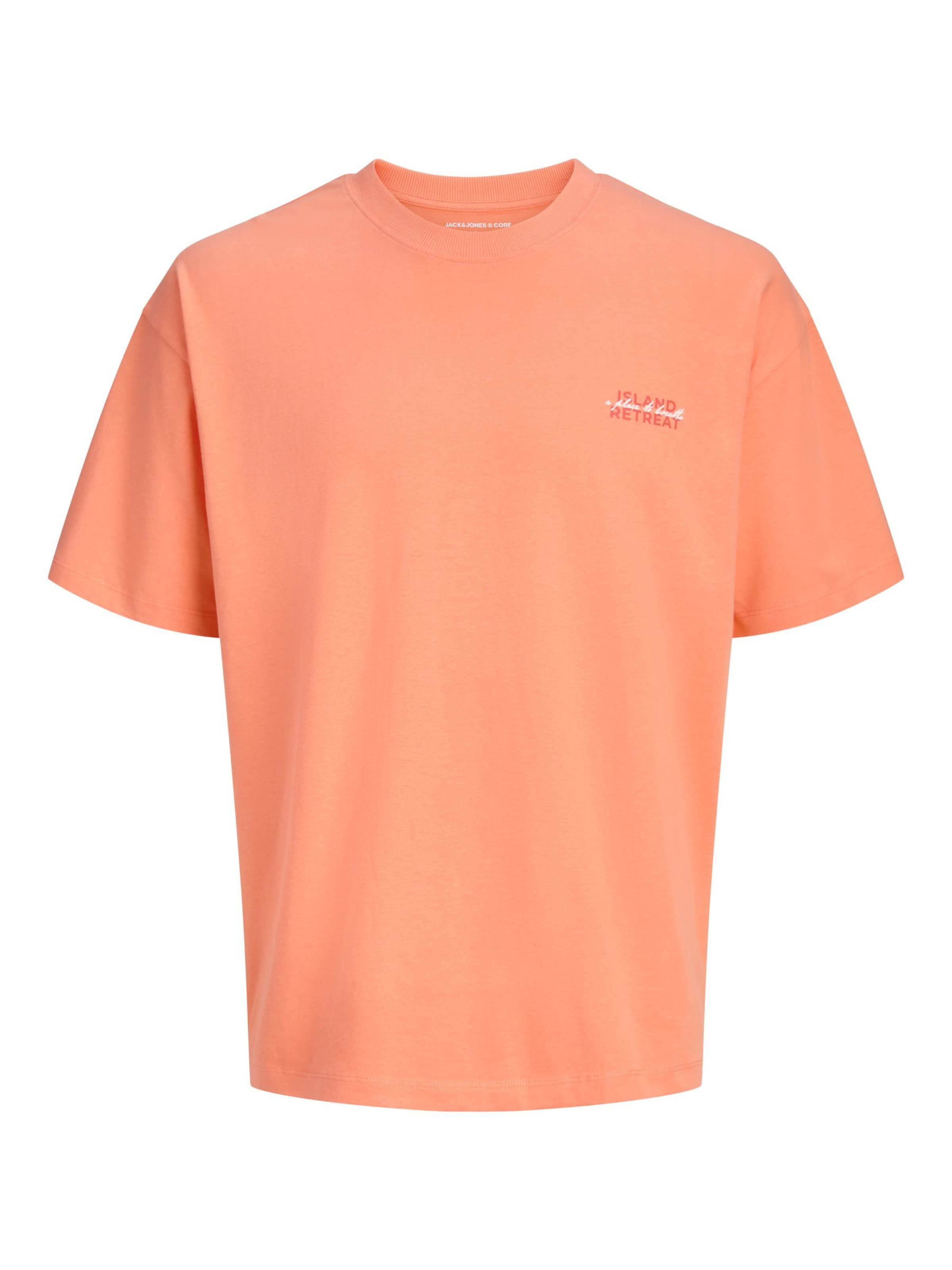 Jack & Jones Junior Shirts 'JCOETERNA' i orange: forside