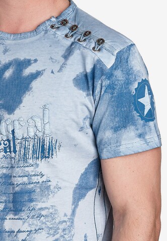 Rusty Neal T-Shirt in Blau