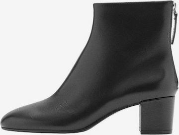 MANGO Stiefelette in Schwarz: Vorderseite