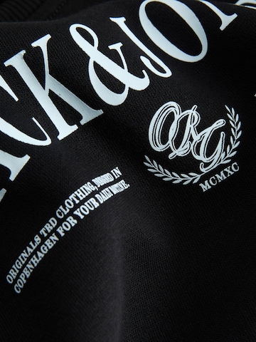 JACK & JONES - Sudadera 'JORFREDERIKSBERG' en negro
