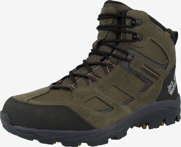 Boots 'Vojo 3' di JACK WOLFSKIN in verde: frontale