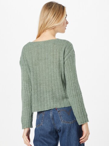 Sublevel Sweter w kolorze zielony