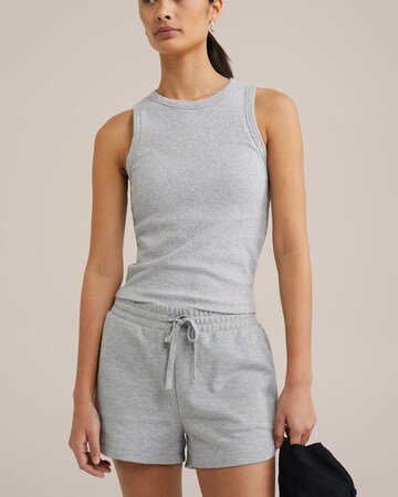 WE Fashion Top w kolorze szary