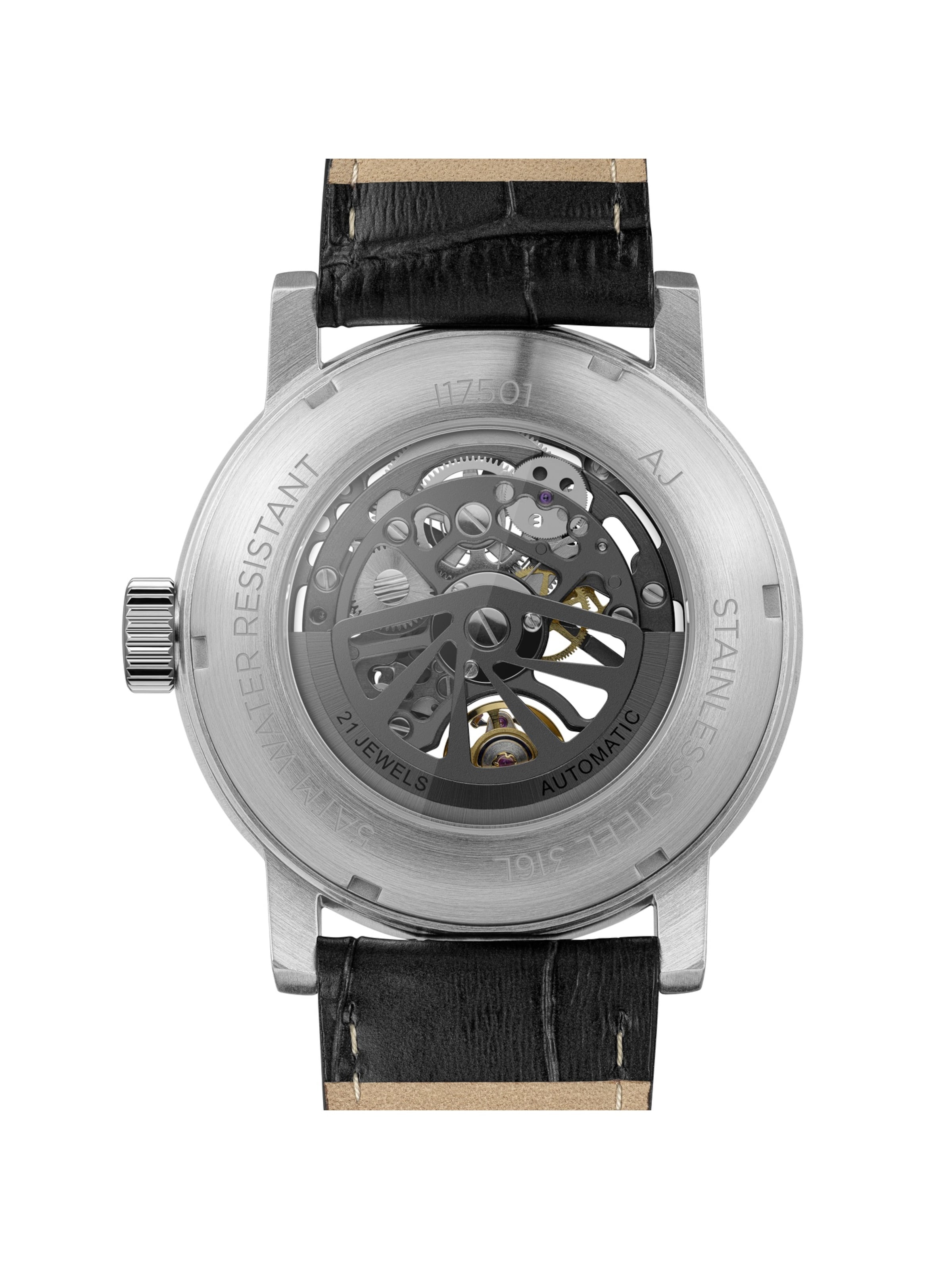 INGERSOLL Analoguhr ' The Guy ' in Schwarz