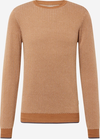 BLEND Sweater in Brown: front