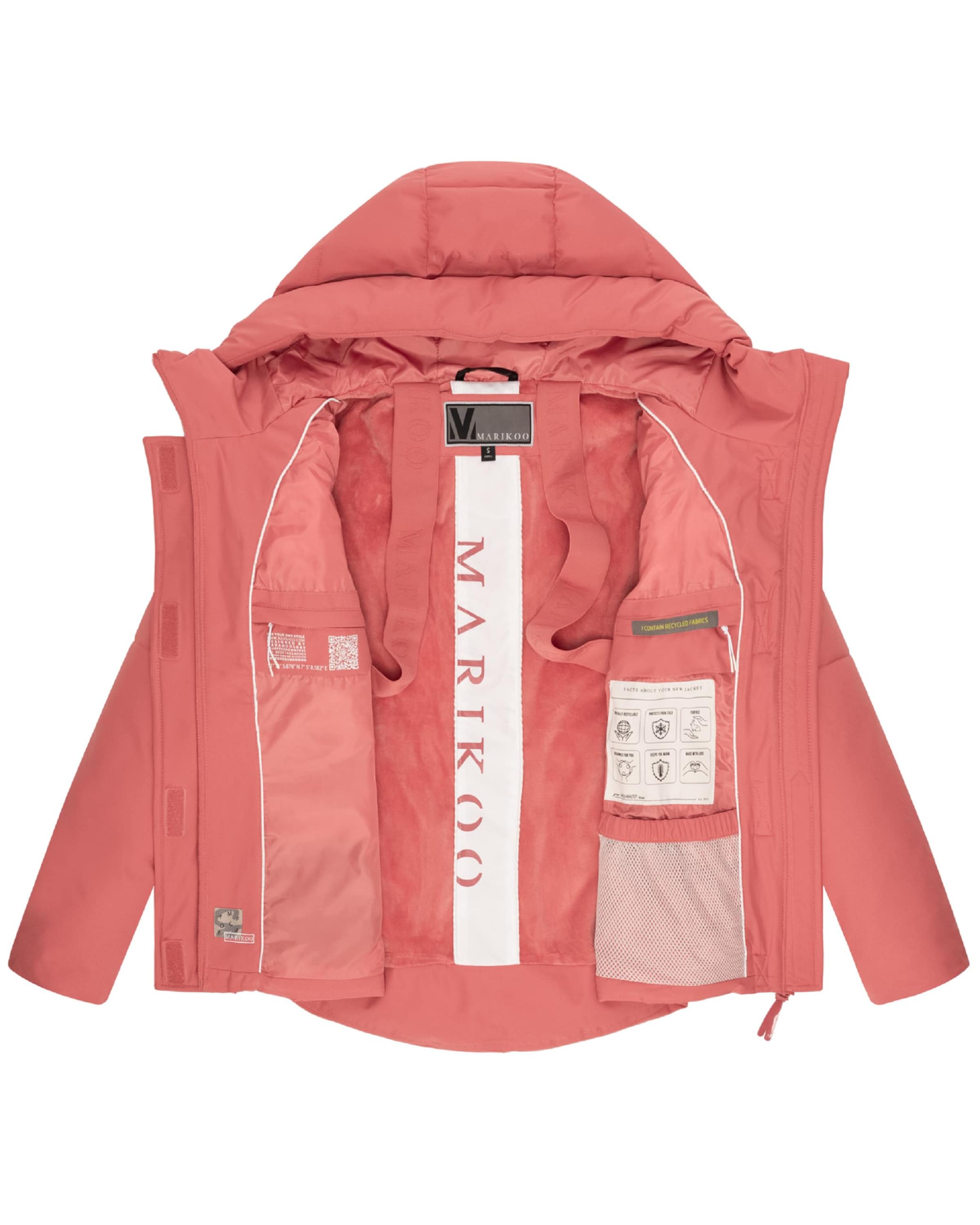 MARIKOO Weatherproof jacket 'Elira 16' in Red