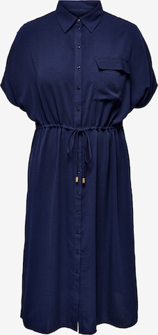 ONLY Carmakoma Shirt Dress 'Carcoris' in Blue: front