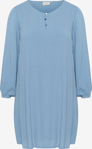 Robe 'Wilina' KAFFE CURVE en bleu : devant