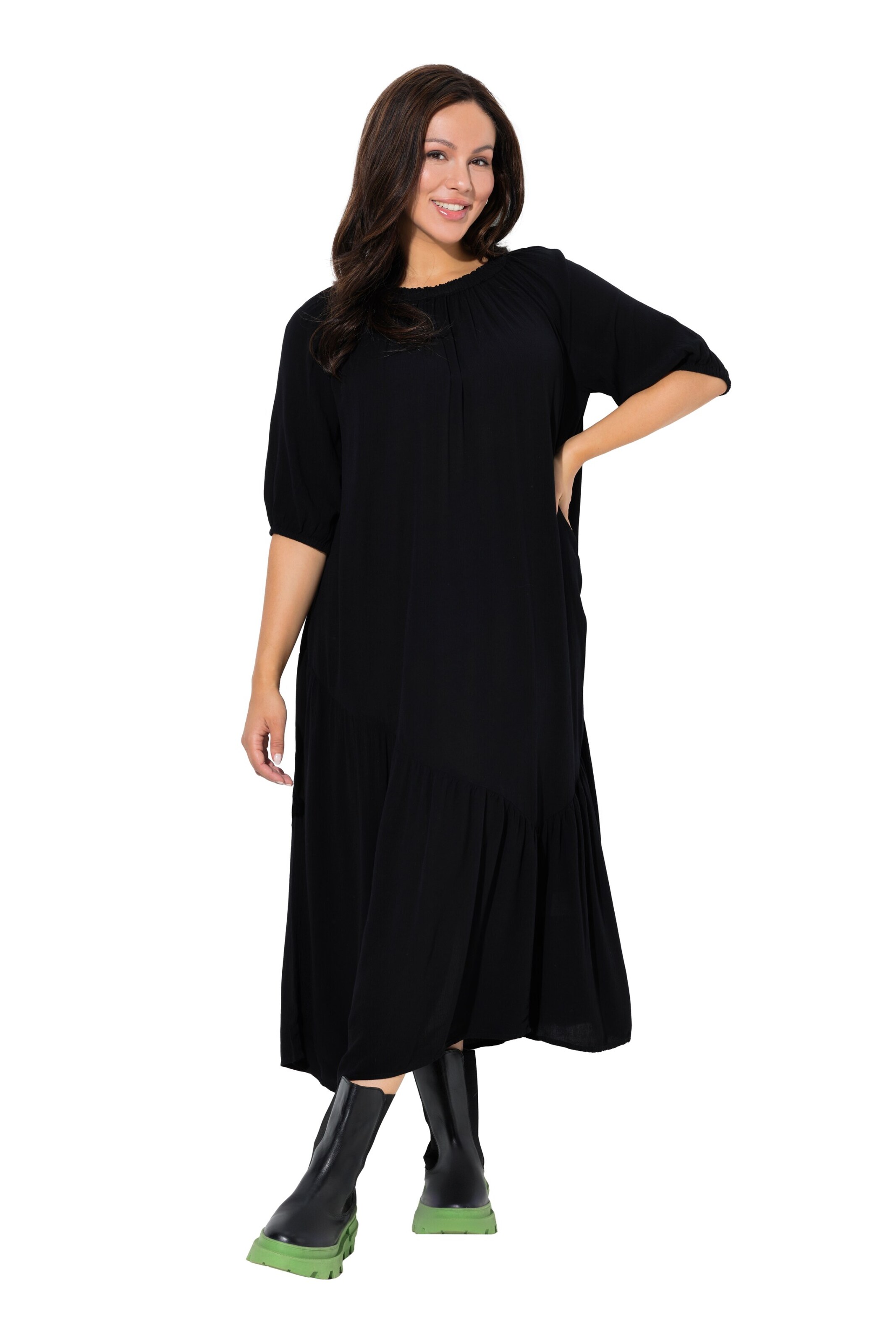 Ulla Popken Jurk in Zwart