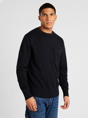 JACK & JONES Sweater 'NEAL' in Black: front