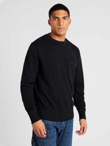 JACK & JONES - Pullover 'NEAL' em preto: frente