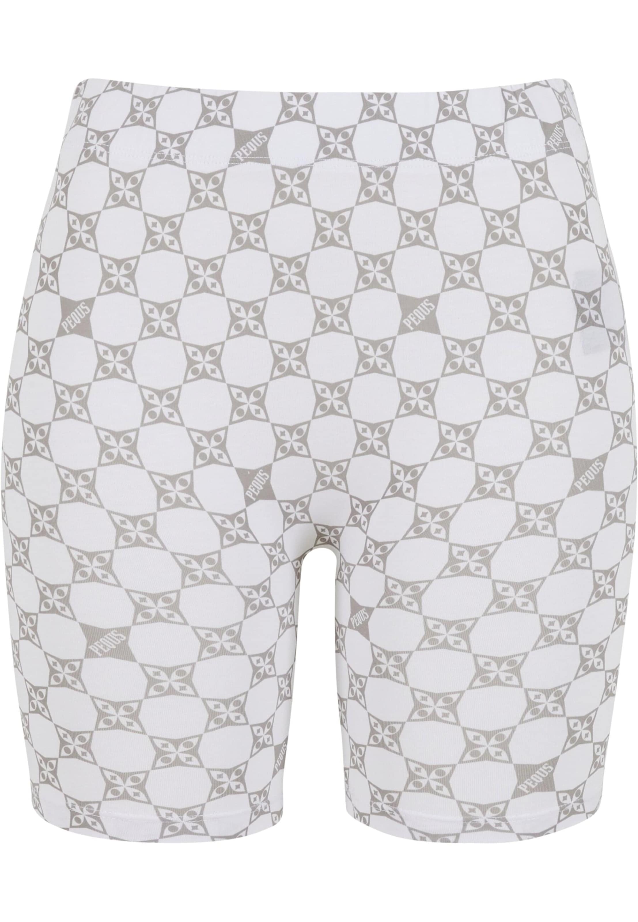 Pequs Skinny Legíny 'Aether' - Sivá: predná strana