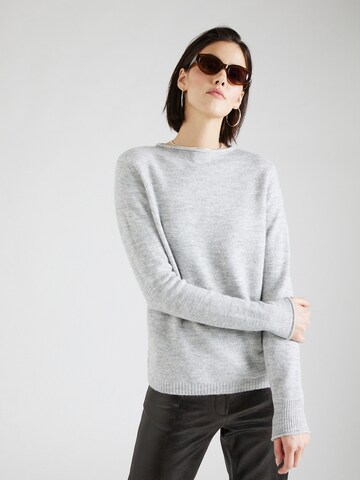 Pull-over QS en gris : devant