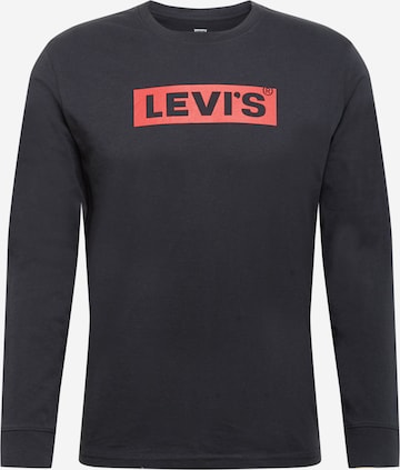 LEVI'S ® Tričko 'Relaxed Long Sleeve Graphic Tee' – černá: přední strana