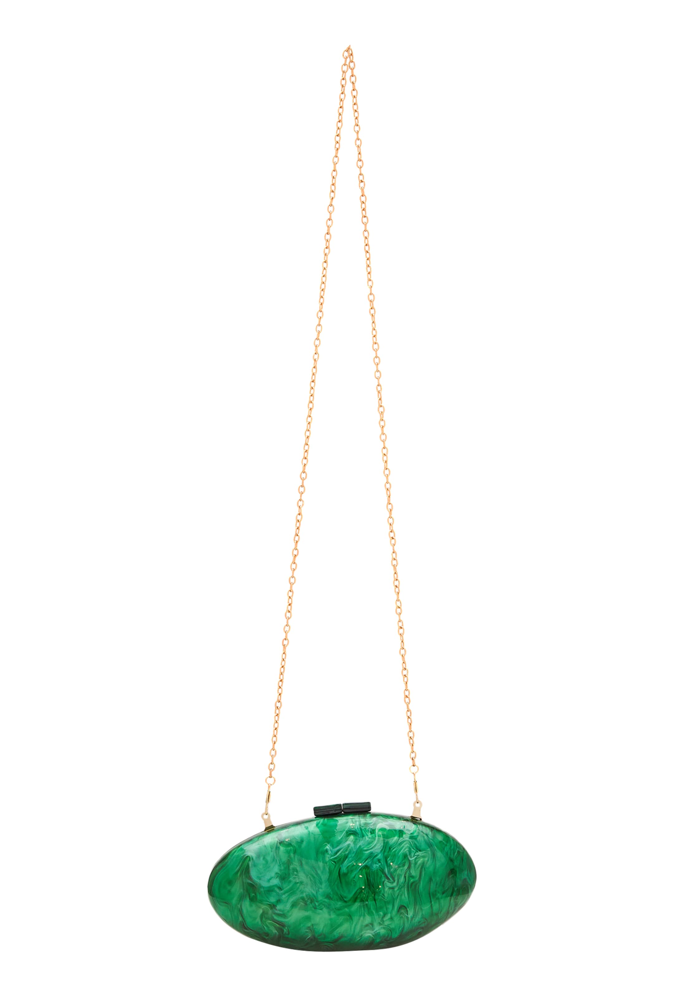 faina Pidulik käekott, värv roheline: eest vaates