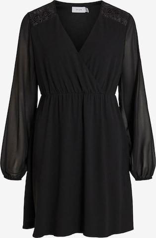 VILA Dress in Black: front