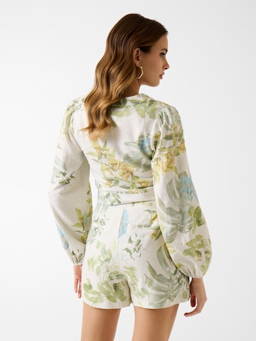 Bluză 'SHIRLEY' de la GUESS pe verde