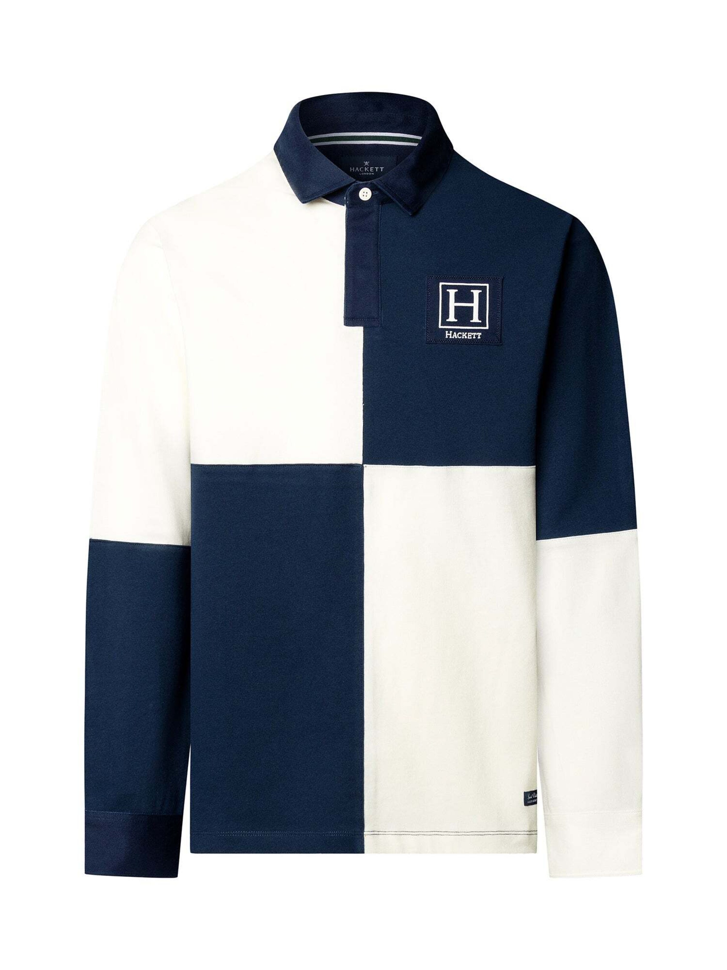 Maglietta di Hackett London in blu: frontale