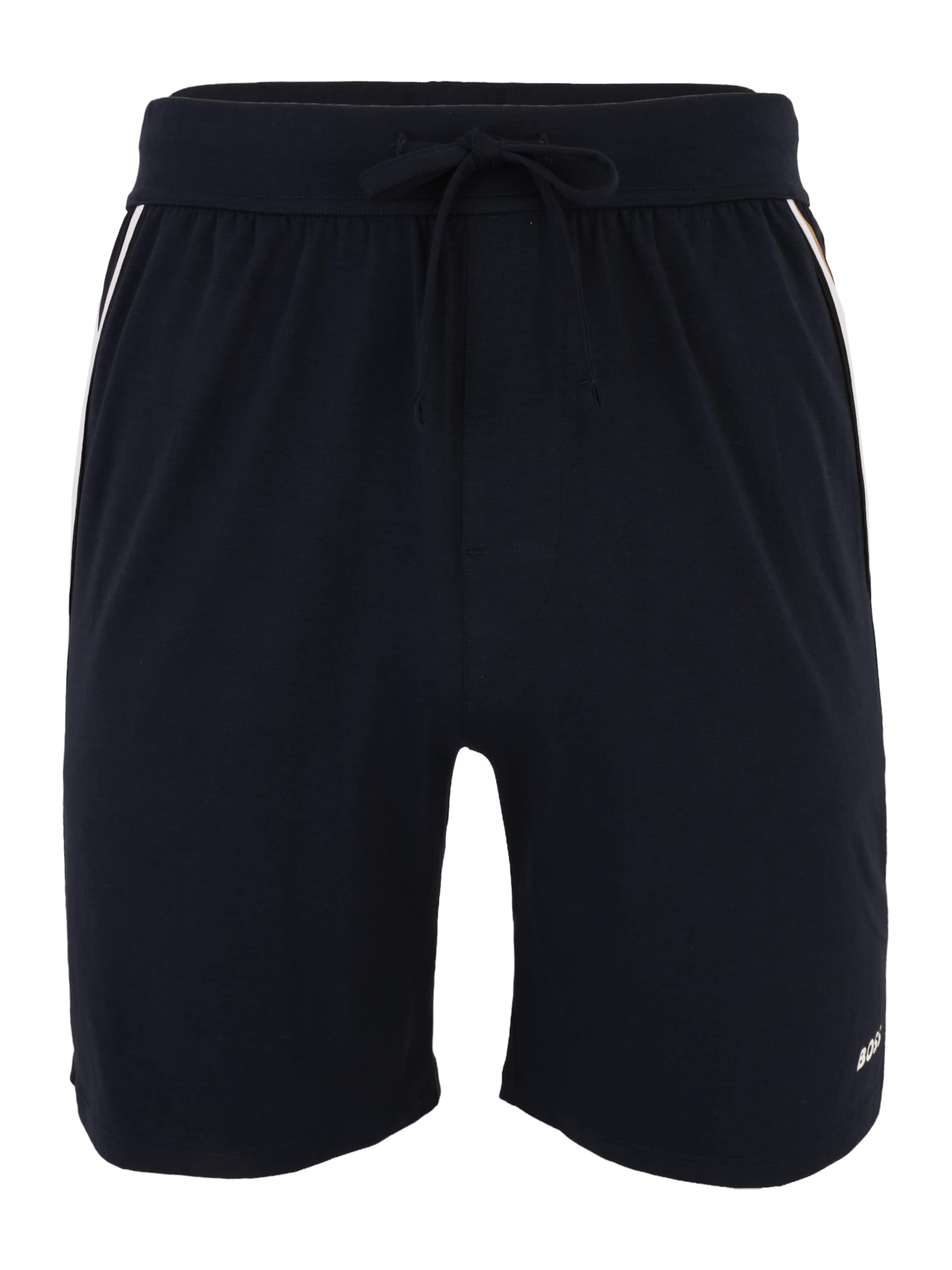 Pantalon de pyjama 'Unique' BOSS en bleu : devant