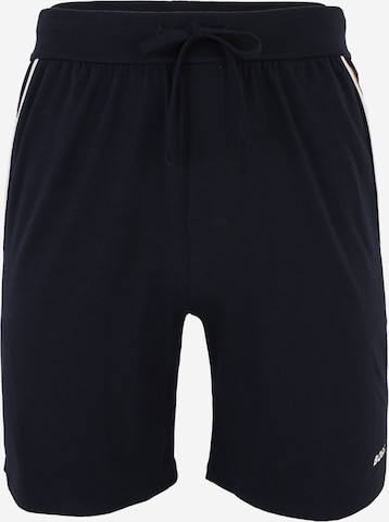 mėlyna BOSS Pižaminės kelnės 'Unique': priekis