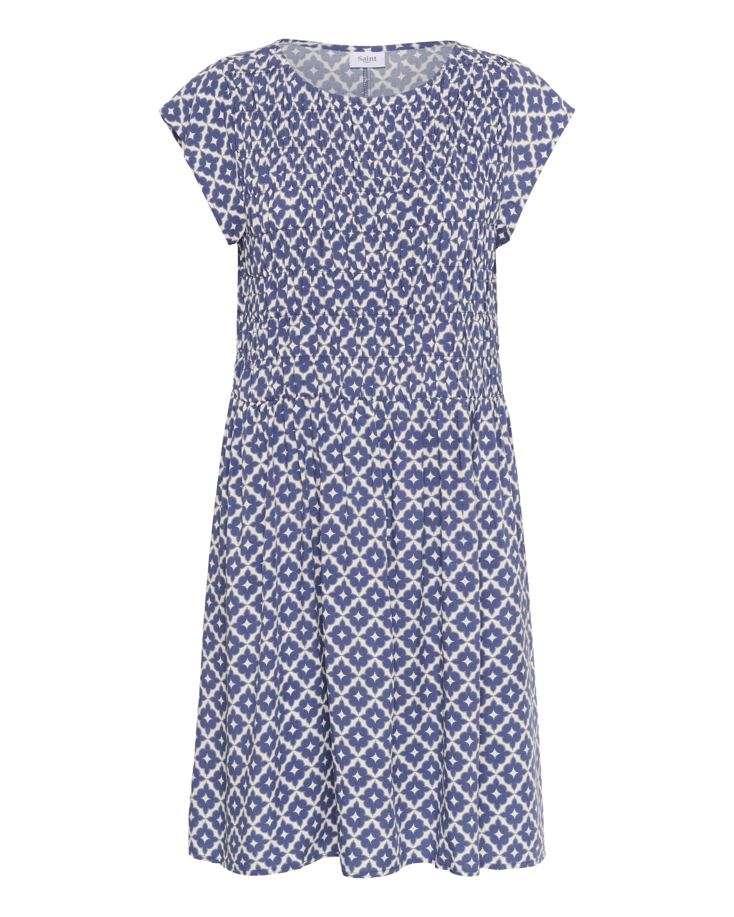 SAINT TROPEZ Kjole 'Gisla' i blå: forside