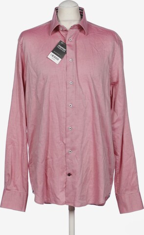 Tommy Hilfiger Tailored Button Up Shirt in XL in Pink: front