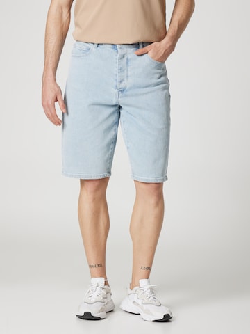 ABOUT YOU x Kevin Trapp Regular Shorts 'Yunus' in Blau: predná strana