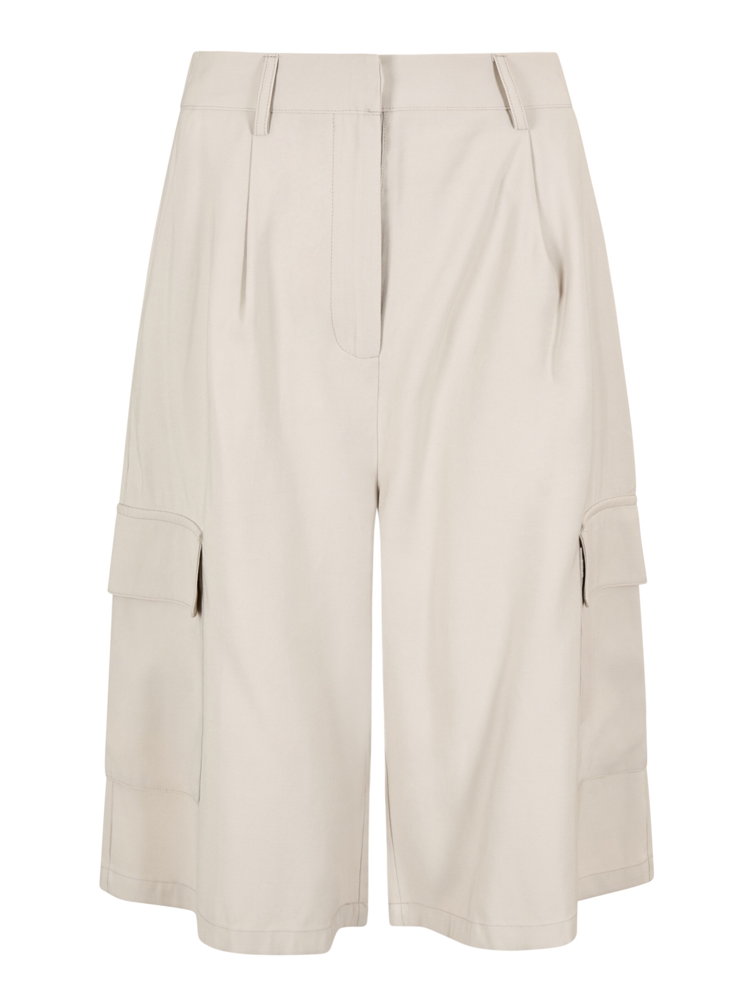 Loosefit Pantalon Apricot en beige : devant