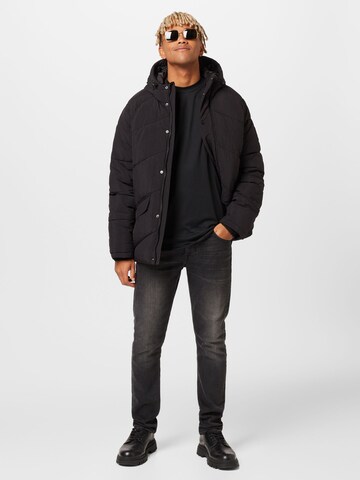 BURTON MENSWEAR LONDON T-Shirt in Schwarz