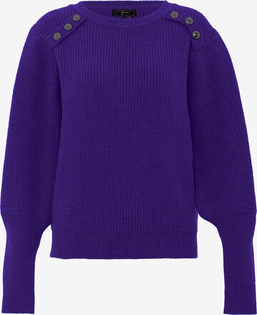 faina Sweater in Purple: front