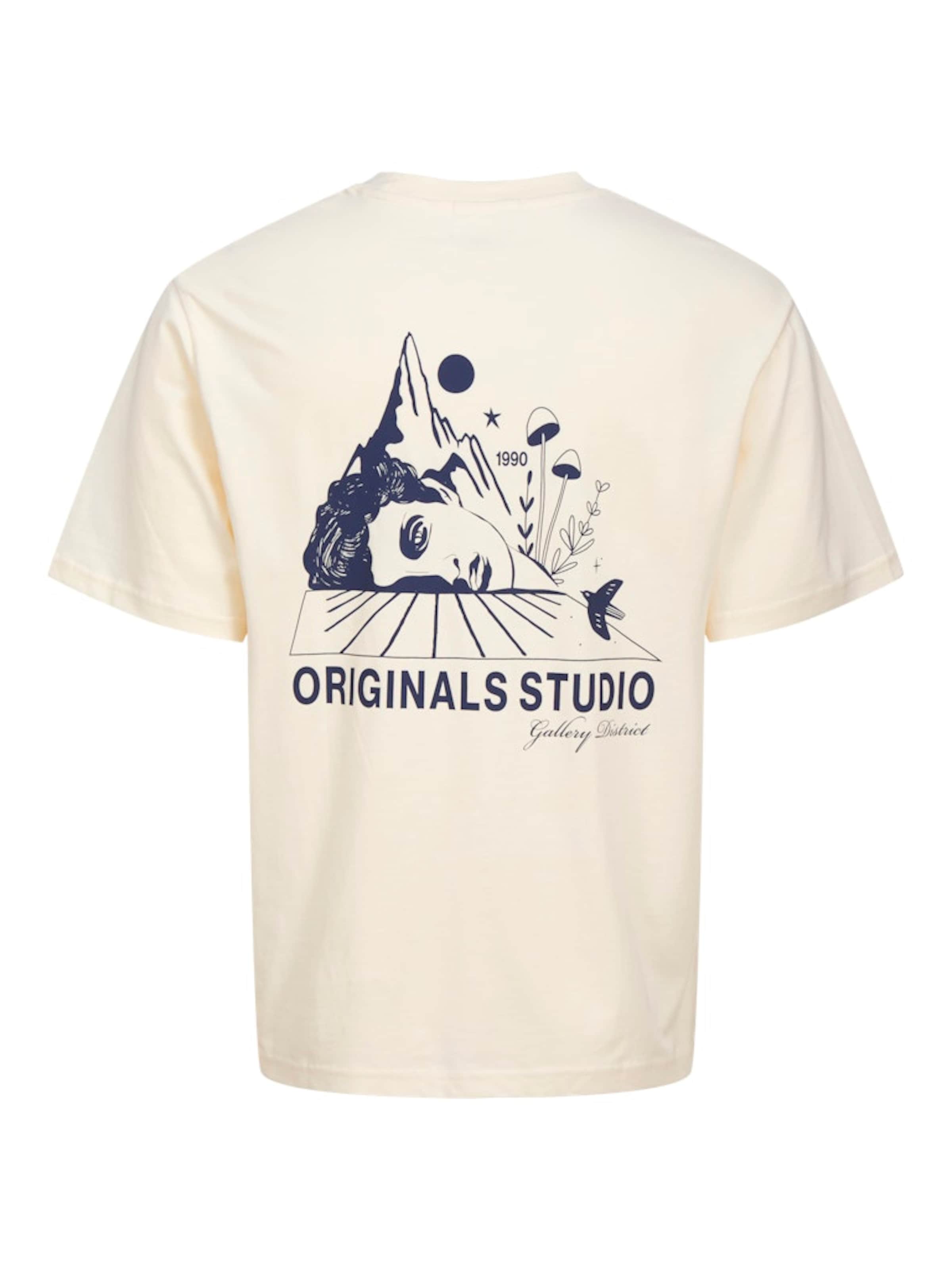 JACK & JONES T-Shirt 'JORBELLAGIO' in Weiß