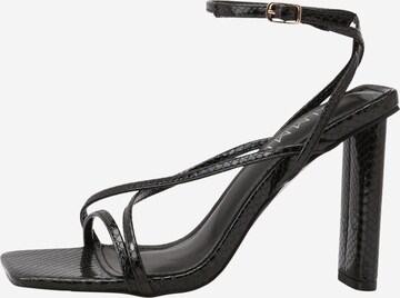 Simmi London Sandale 'JAMILAH' in Schwarz