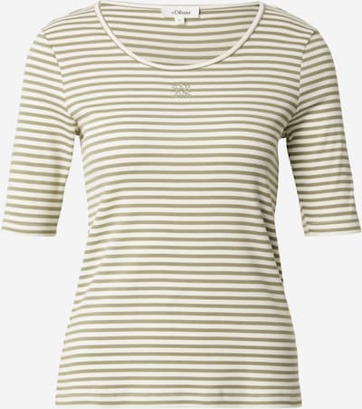 s.Oliver Paita värissä oliivi / valkoinen, Tuotenäkymä