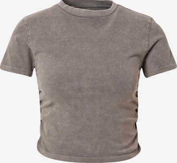 T-shirt BDG Urban Outfitters en gris : devant