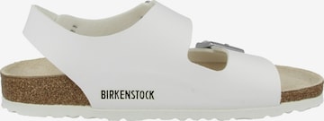 BIRKENSTOCK Sandále 'Milano' - biela