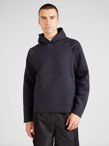 UNDER ARMOUR Sports sweatshirt 'Unstoppable' in Black: front