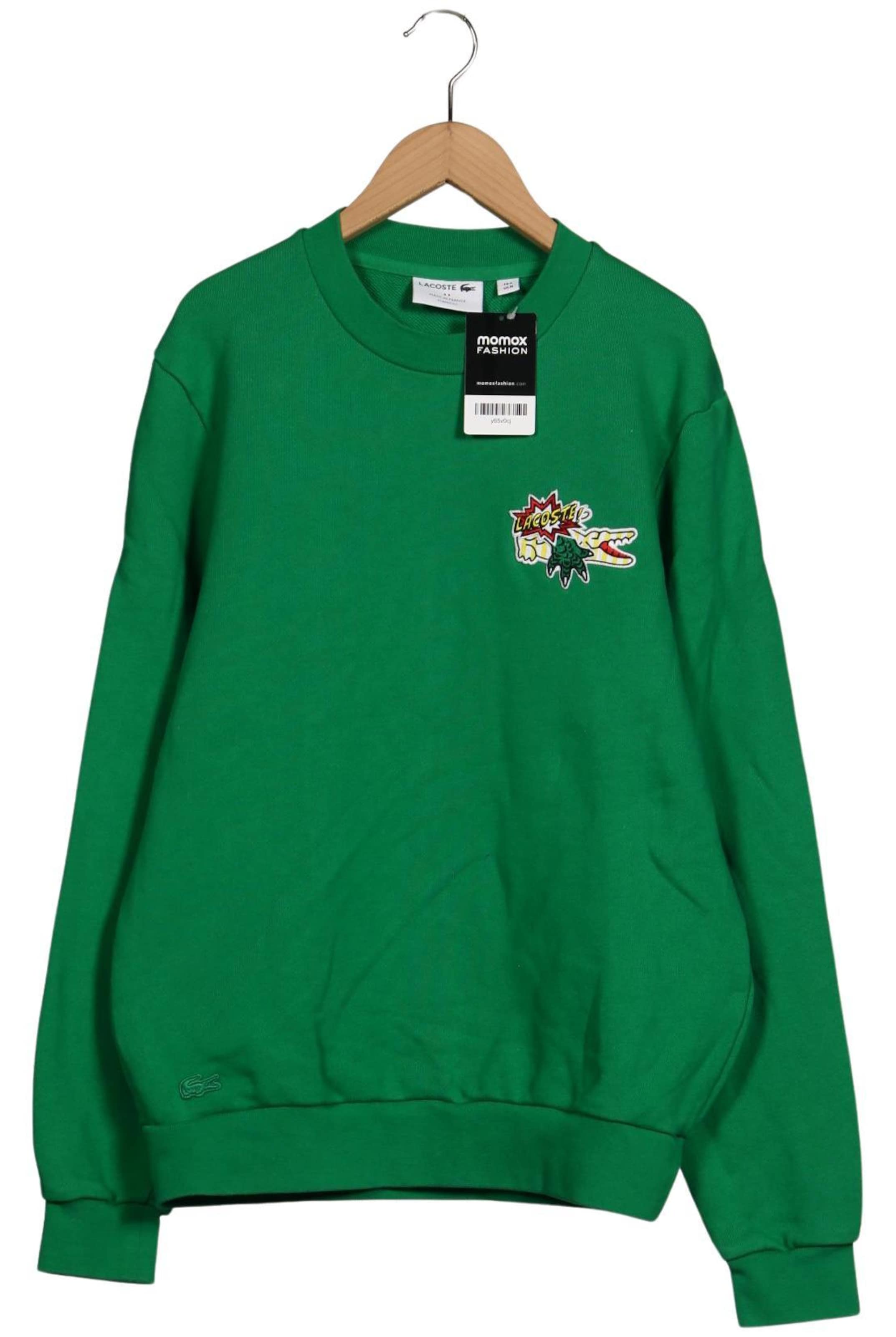 LACOSTE Sweater M in Grün: Vorderseite