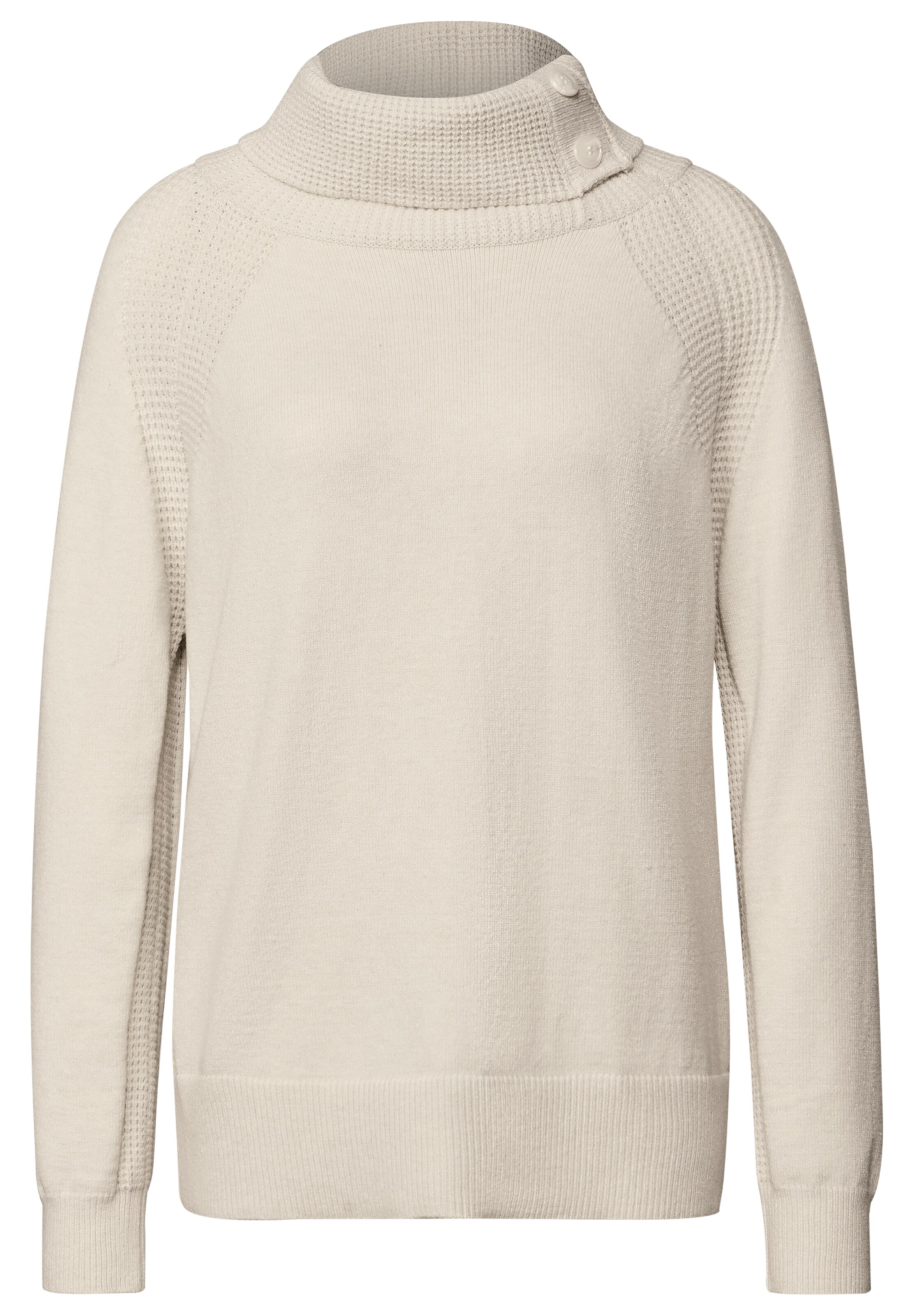 STREET ONE Pullover in Beige: Vorderseite
